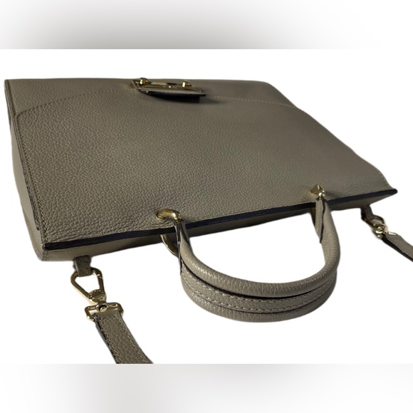 Furla Julia 2 way Gray Leather Handbag and Shoulder Bag - Picture 6 of 17